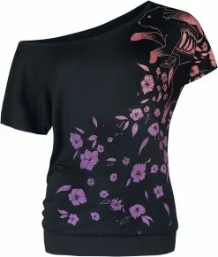 "Can You Read My Mind" T-shirt Zwart Van Full Volume By EMP