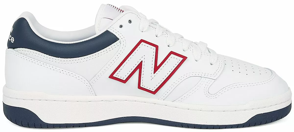 "Lifestyle BB480" Sneakers Wit-navy Van New Balance - Afbeelding 4