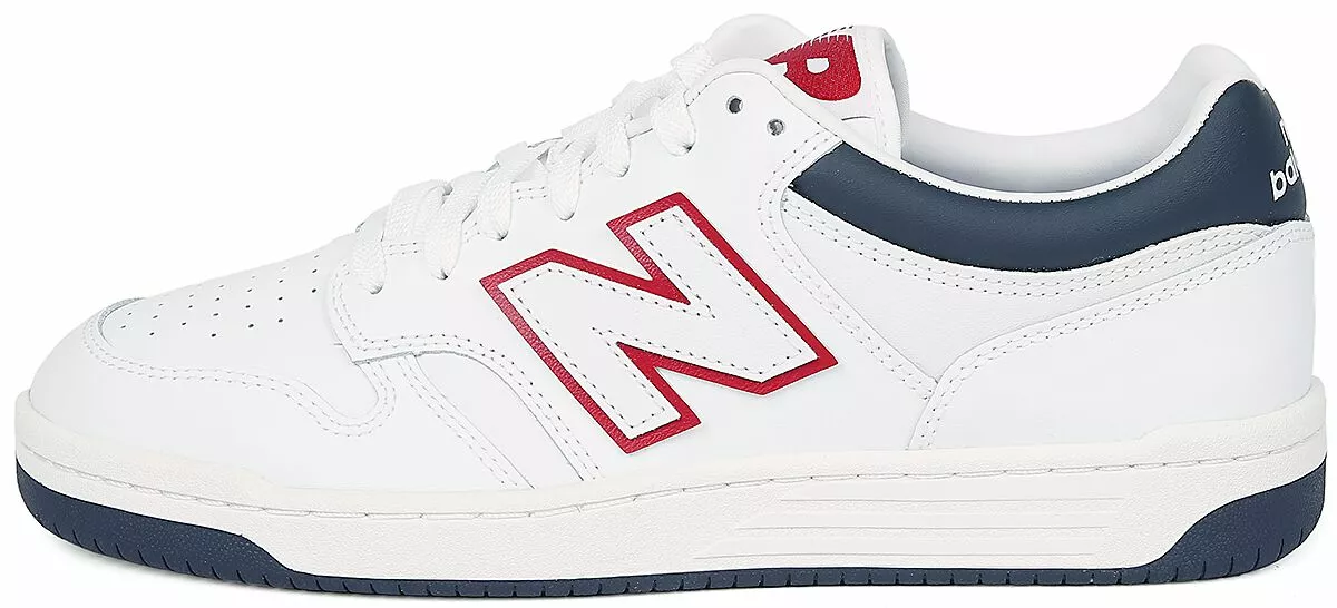 "Lifestyle BB480" Sneakers Wit-navy Van New Balance - Afbeelding 5