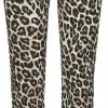 "NMPASA HW FLARED TROUSERS NOOS" Stoffen Broeken Luipaard Van Noisy May