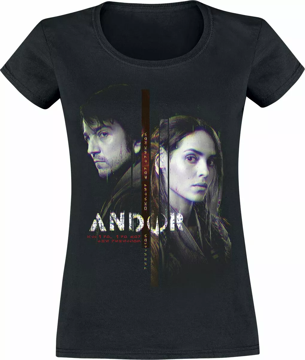 "Andor" T-shirt Zwart Van Star Wars