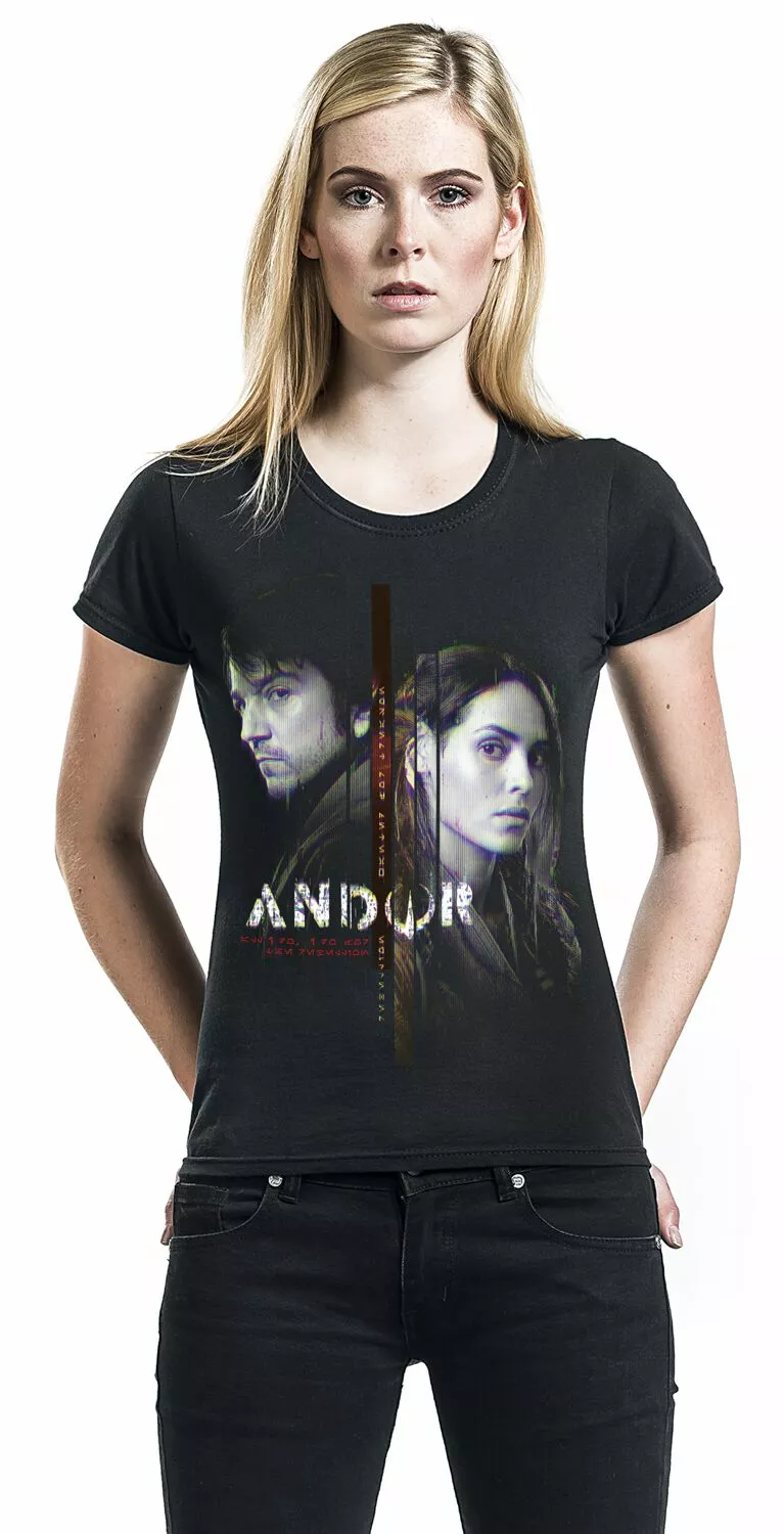 "Andor" T-shirt Zwart Van Star Wars - Afbeelding 4
