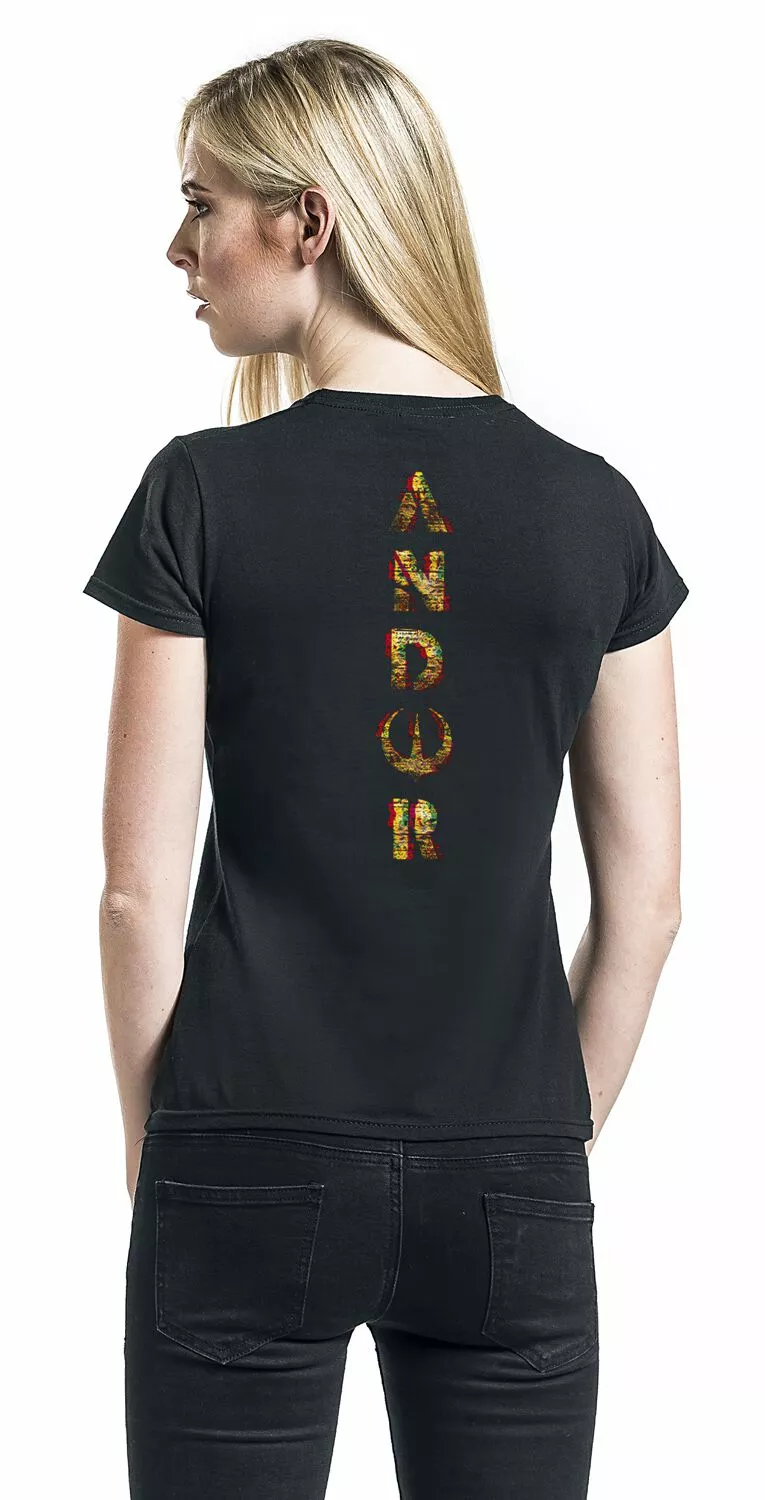 "Andor" T-shirt Zwart Van Star Wars - Afbeelding 5