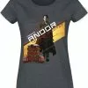 "Andor - Cassian" T-shirt Grijs Van Star Wars