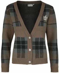 "Fraser Tartan" Cardigan Meerkleurig Van Outlander