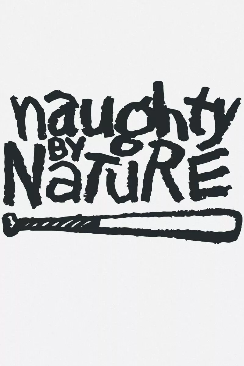 "Group Photo" T-shirt Wit Van Naughty By Nature - Afbeelding 4