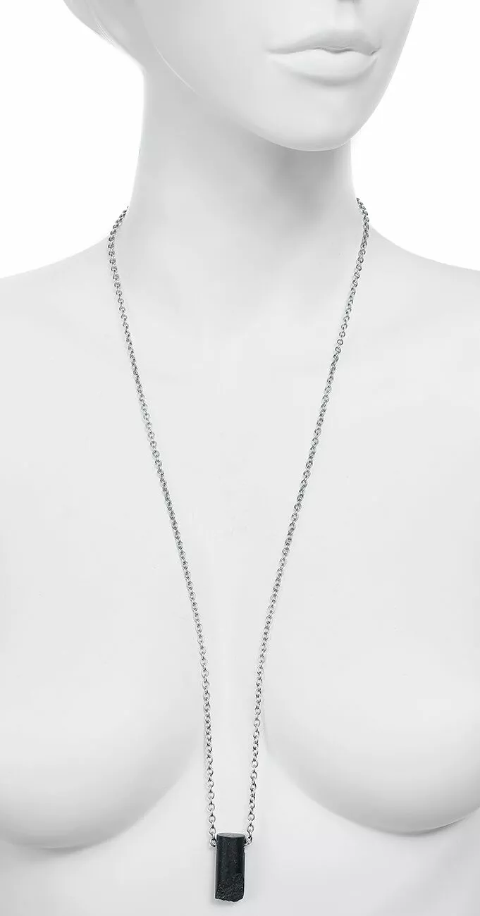 "Bulletproof" Halsketting Zwart Van Rockers - Afbeelding 3