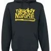 "Yellow Classic" Trui Met Capuchon Zwart Van Naughty By Nature