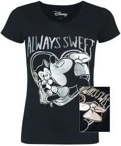 "Minnie Mouse" T-shirt Zwart Van Mickey & Minnie Mouse