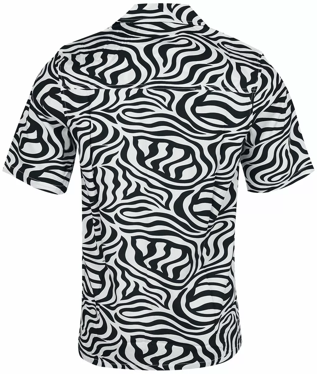 "Leesburg Shirt" Shirt Met Korte Mouwen Zwart-wit Van Dickies - Afbeelding 2