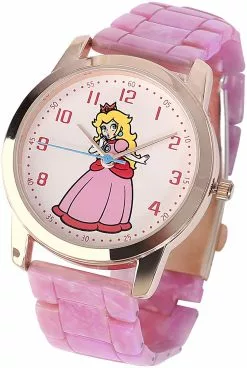 "Princess Peach" Polshorloges Roze Van Super Mario