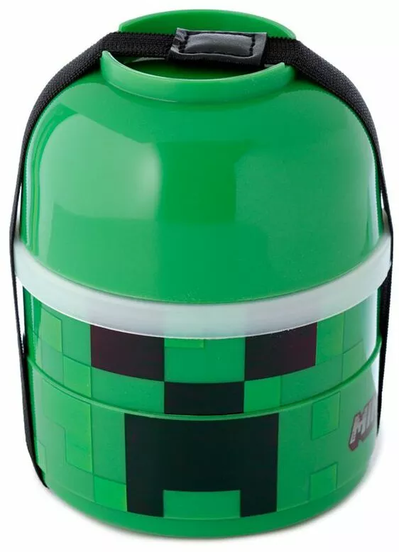 "Creeper Bento Lunchbox" Lunchbox Meerkleurig Van Minecraft