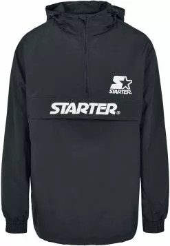 "Starter The Classic Logo Windbreaker" Windbreaker Zwart Van Starter
