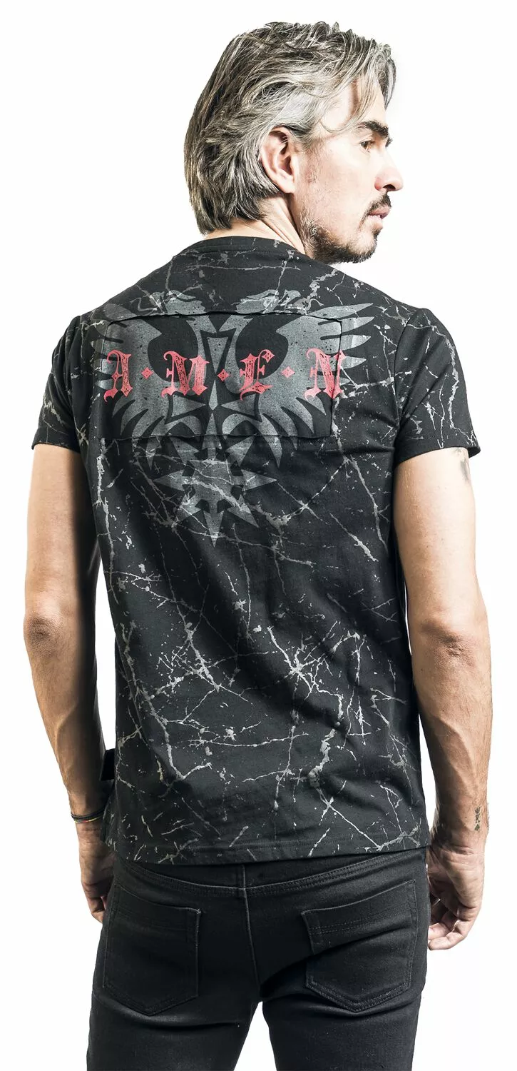 "EMP Signature Collection" T-shirt Zwart-grijs Van Behemoth - Afbeelding 7