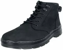 "Bonny Leather - Black Milled Nubuck Wp" Laars Zwart Van Dr. Martens
