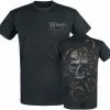 "Gorgon King Shirt" T-shirt Zwart Van Alchemy England