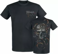 "Gorgon King Shirt" T-shirt Zwart Van Alchemy England