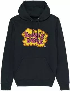 "Logo" Trui Met Capuchon Zwart Van Bubble Bobble