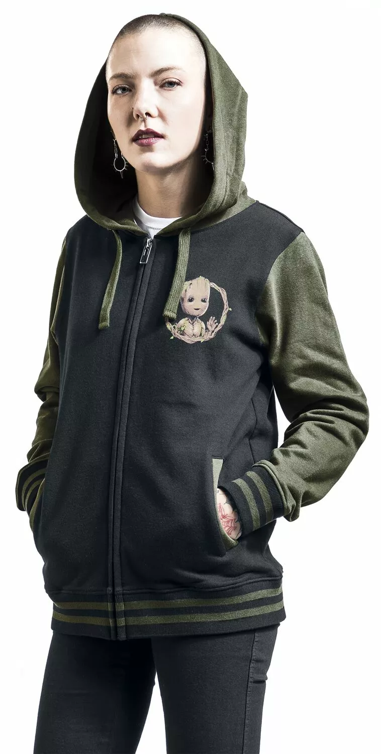 "Groot" Collegejas Meerkleurig Van Guardians Of The Galaxy - Afbeelding 5