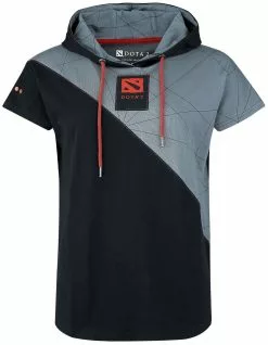 "Team Up" T-shirt Zwart-grijs Van DOTA 2