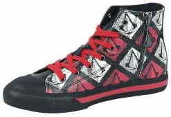 "Logo" Sneakers High Zwart-rood Van Assassin's Creed