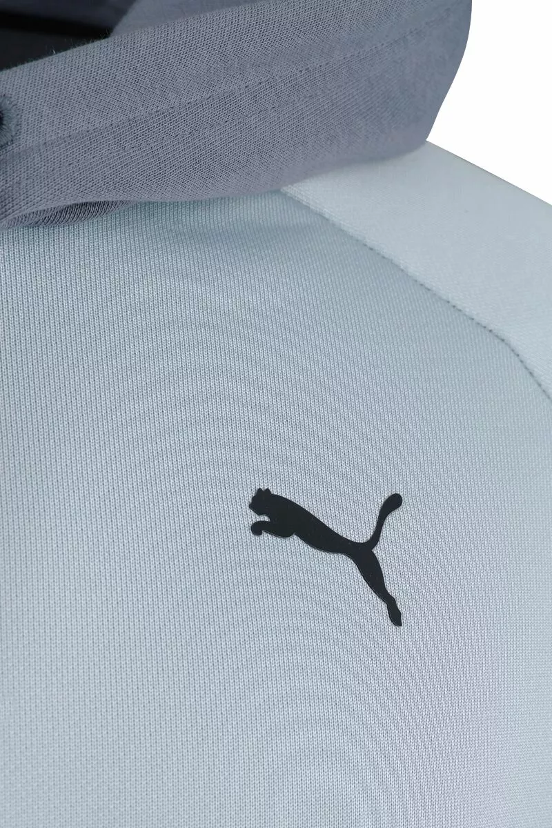 "PUMATECH Hoodie FL" Trui Met Capuchon Grijs Van Puma - Afbeelding 3