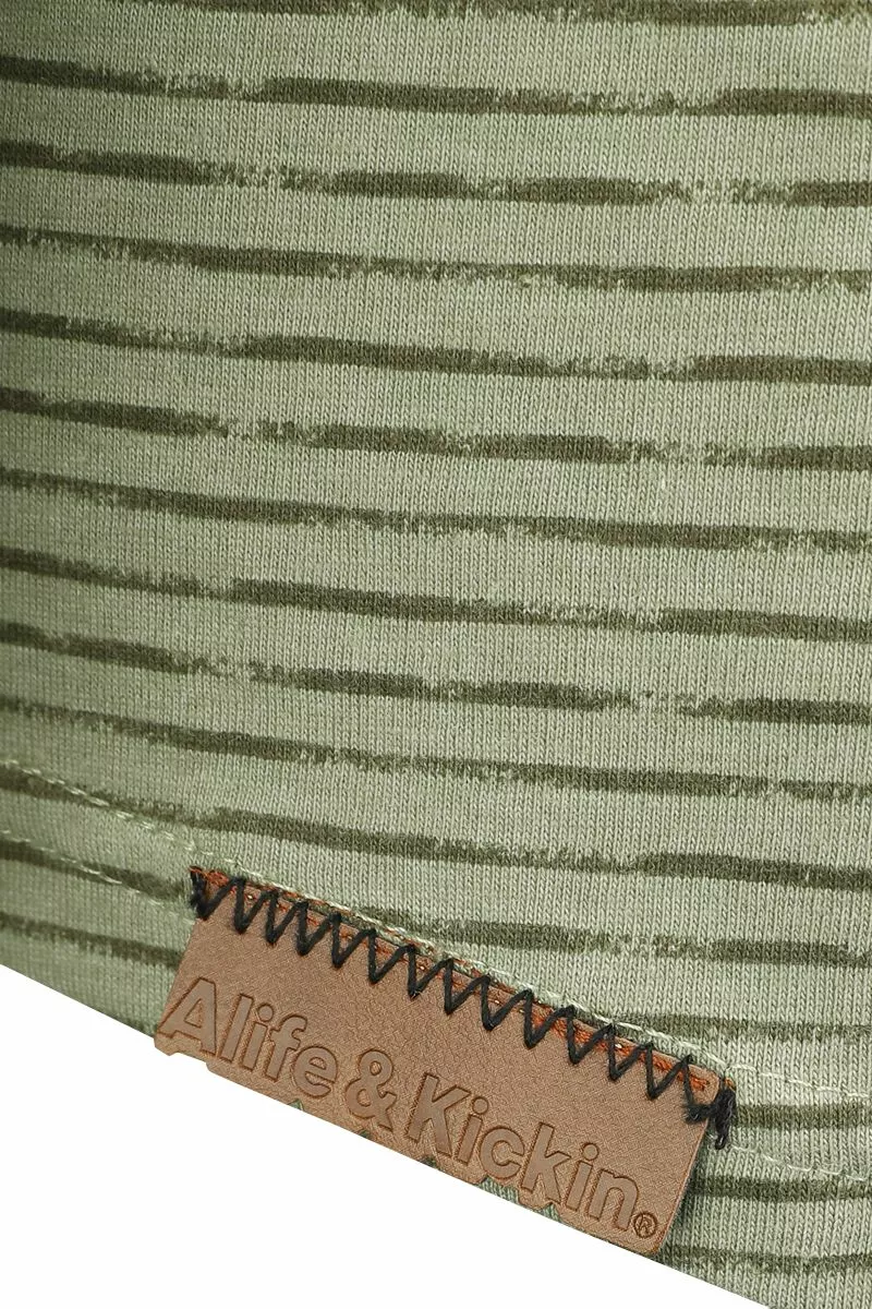 "LioAK Z Shirt" T-shirt Olijf Van Alife And Kickin - Afbeelding 5