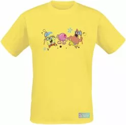 "PUMA X SPONGEBOB Graphic Tee" T-shirt Geel Van Puma
