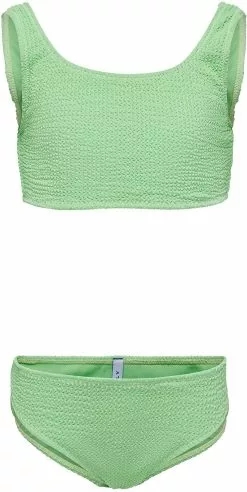 "Amanda Structure Bikini" Zwempak Groen Van Kids ONLY