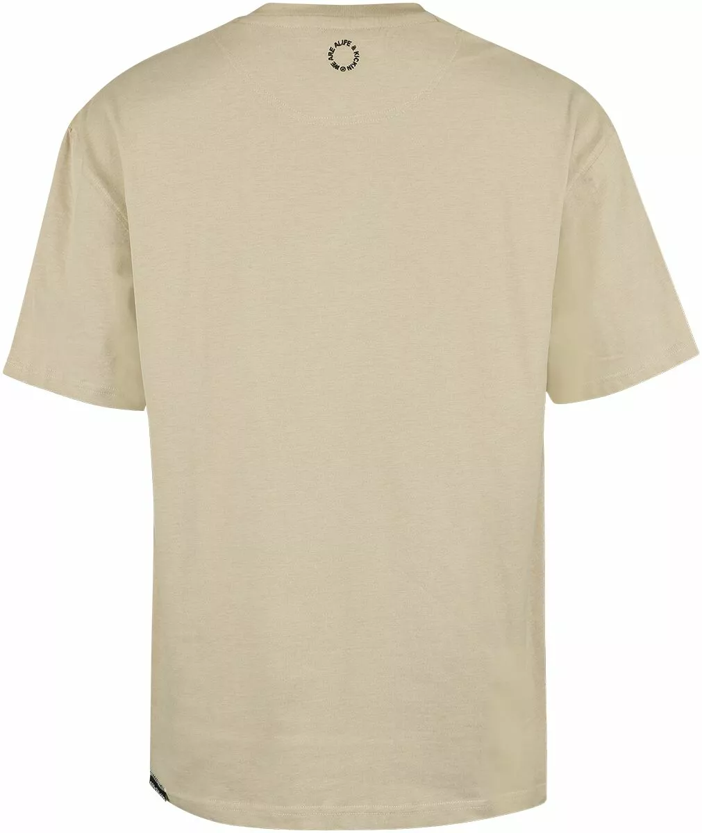 "PittAK A Shirt" T-shirt Beige Van Alife And Kickin - Afbeelding 2