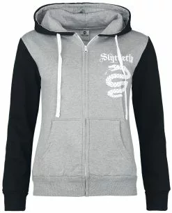 "Slytherin" Vest Met Capuchon Grijs-zwart Van Harry Potter