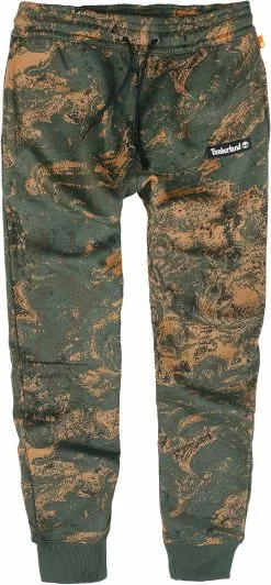 "Printed Sweatpant" Trainingsbroeken Camouflage Van Timberland