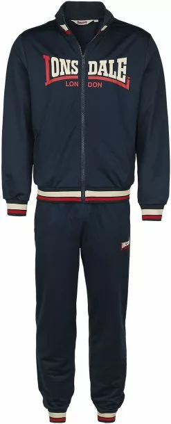 "POOLEWE" Trainingspak Navy Van Lonsdale London
