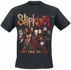"The End, So Far Group Star" T-shirt Zwart Van Slipknot