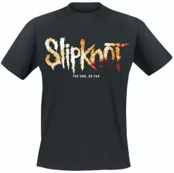 "The End, So Far Logo" T-shirt Zwart Van Slipknot