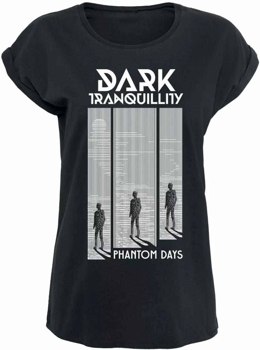 "Phantom Days" T-shirt Zwart Van Dark Tranquillity