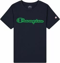"Legacy Neon Spray T-shirt" T-shirt Navy Van Champion