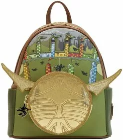 "Loungefly - Golden Snitch" Mini Rugzak Van Harry Potter