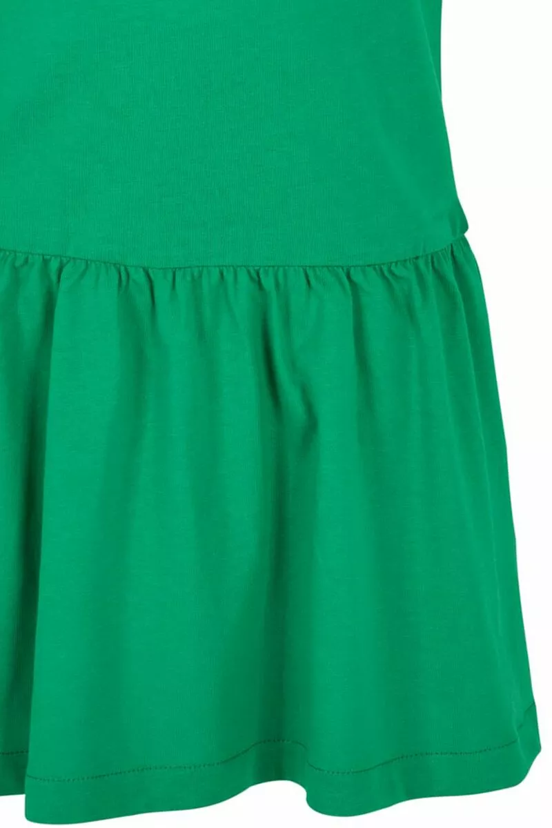 "Dames Valance T-shirtjurk" Jurk Groen Van Urban Classics - Afbeelding 3