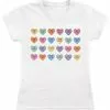 "Kids Sweet Heart Candy Shirt" T-shirt Wit Van Mister Tee