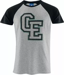 "GE" T-shirt Grijs-zwart Van FC Schalke 04