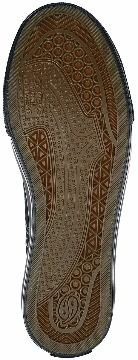 "Sneaker" Sneakers Zwart-multicolour Van Dockers By Gerli - Afbeelding 6