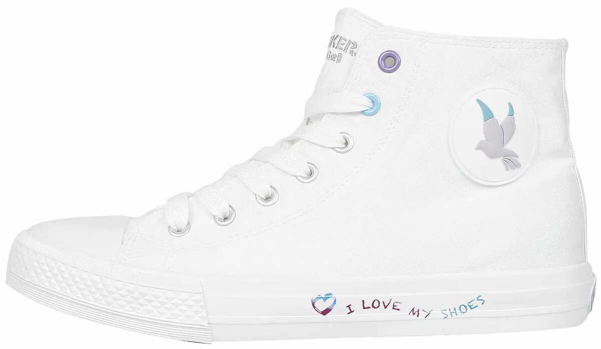 "Sneaker" Sneakers High Wit-multicolour Van Dockers By Gerli - Afbeelding 4