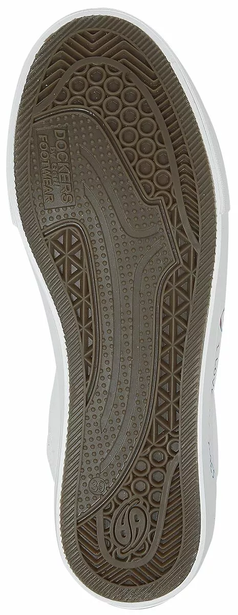 "Sneaker" Sneakers High Wit-multicolour Van Dockers By Gerli - Afbeelding 6