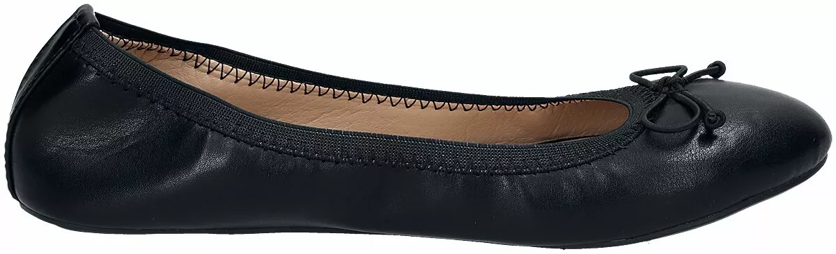 "Ballerina" Ballerinas Zwart Van Dockers By Gerli - Afbeelding 3