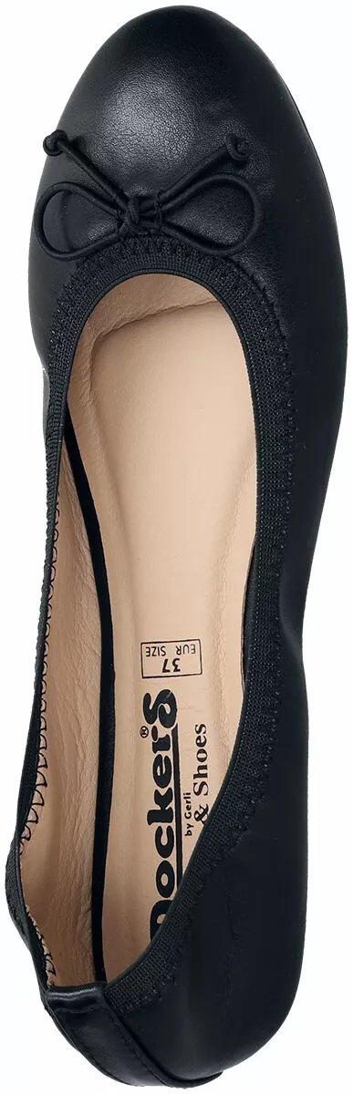 "Ballerina" Ballerinas Zwart Van Dockers By Gerli - Afbeelding 4