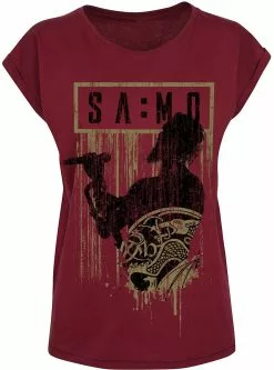"Alea Silhouette" T-shirt Bordeaux Van Saltatio Mortis