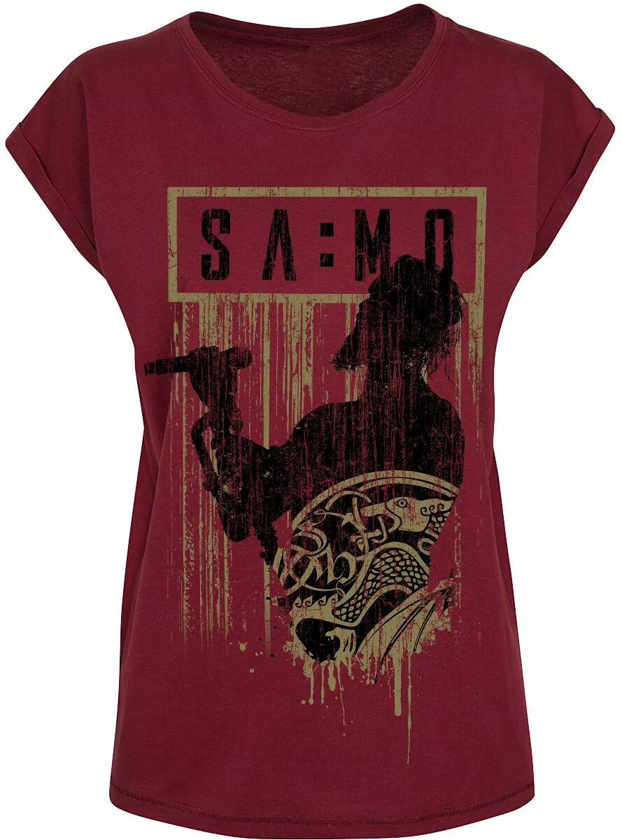 "Alea Silhouette" T-shirt Bordeaux Van Saltatio Mortis