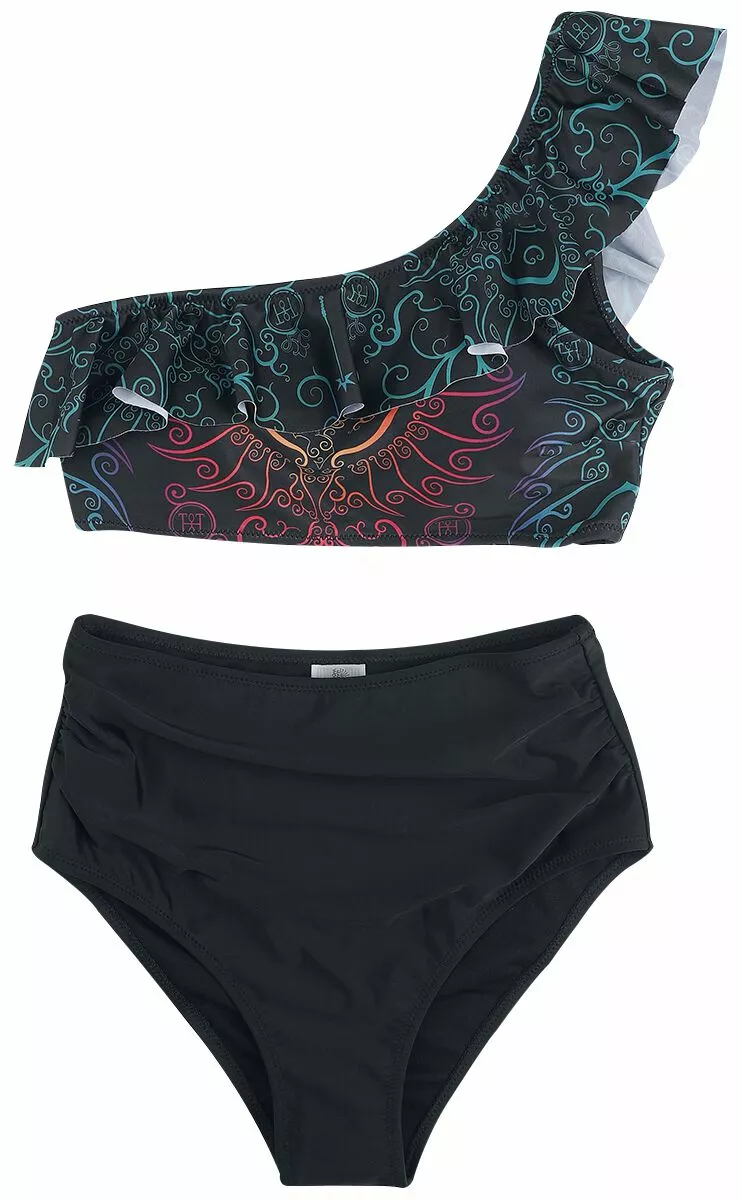 "Phoenix" Bikini Set Zwart Van Harry Potter