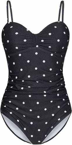 "Mia Maria Swimsuit" Zwempak Zwart-wit Van Vive Maria